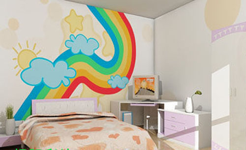 卧室手绘墙设计原则